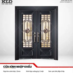 Cửa hợp kinh cánh kính cao cấp Kim Long Door (25)