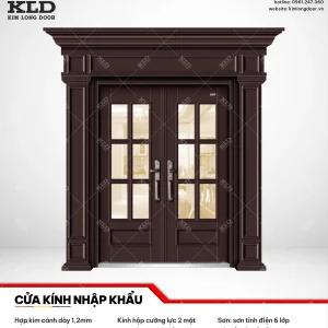 Cửa hợp kinh cánh kính cao cấp Kim Long Door (26)