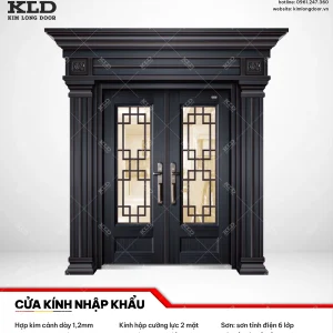 Cửa hợp kinh cánh kính cao cấp Kim Long Door (28)