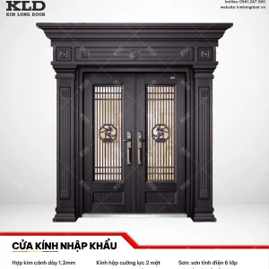 Cửa hợp kinh cánh kính cao cấp Kim Long Door (30)
