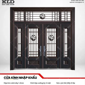 Cửa hợp kinh cánh kính cao cấp Kim Long Door (31)