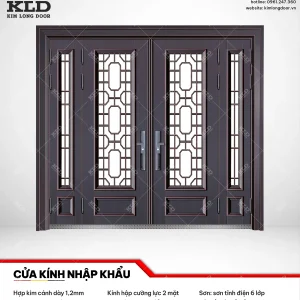 Cửa hợp kinh cánh kính cao cấp Kim Long Door (33)