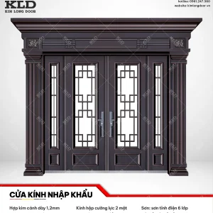 Cửa hợp kinh cánh kính cao cấp Kim Long Door (36)