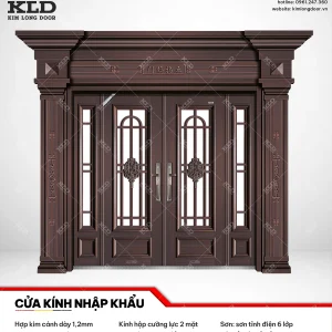 Cửa hợp kinh cánh kính cao cấp Kim Long Door (38)