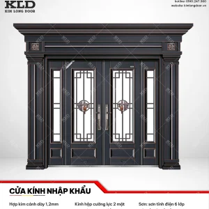 Cửa hợp kinh cánh kính cao cấp Kim Long Door (40)