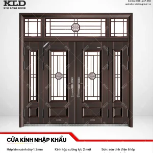 Cửa hợp kinh cánh kính cao cấp Kim Long Door (45)