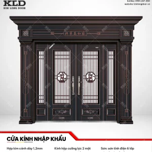 Cửa hợp kinh cánh kính cao cấp Kim Long Door (46)