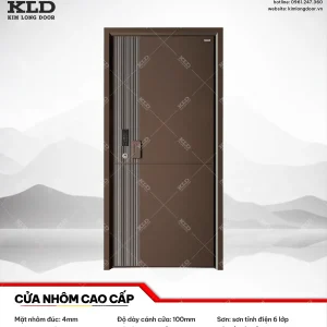 Cửa nhôm cao cấp Kim Long Door độ dày tấm nhôm mặt trước 4mm (13)