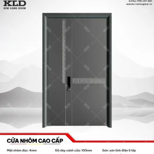 Cửa nhôm cao cấp Kim Long Door độ dày tấm nhôm mặt trước 4mm (37)